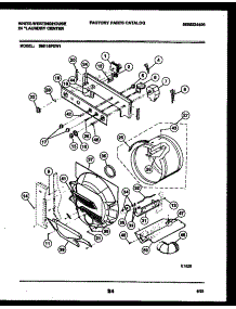 03 - Console, Control And Drum parts for Frigidaire Washer Dryer Combo SM115PXD1 from AppliancePartsPros.com