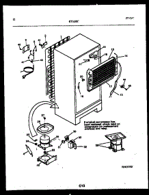 07 - System And Automatic Defrost Parts parts for Frigidaire Refrigerator RT163SLD0 from AppliancePartsPros.com