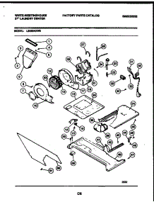 03 - Motor, Blower And Cabinet Parts parts for Frigidaire Washer Dryer Combo LE400AXW2 from AppliancePartsPros.com