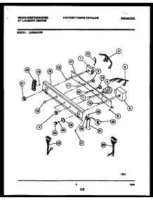 04 - Console And Control Parts parts for Frigidaire Washer Dryer Combo LE400AXW2 from AppliancePartsPros.com