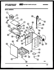 05 - Cabinet Parts parts for Frigidaire Washer Dryer Combo LG400MXW2 from AppliancePartsPros.com