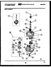 07 - Transmission Parts parts for Frigidaire Washer Dryer Combo LG400MXW2 from AppliancePartsPros.com
