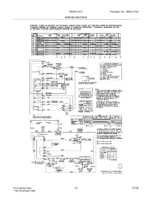 15 - Wiring Diagram parts for White Westinghouse Washer Dryer Combo SWSG1031DQ0 from AppliancePartsPros.com