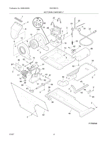 05 - Motor / Blower / Belt parts for White Westinghouse Washer Dryer Combo SWXG831DS1 from AppliancePartsPros.com