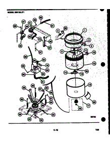 05 - Tubs, Water Valve And Lid Switch parts for Frigidaire Washer Dryer Combo SM115LXD1 from AppliancePartsPros.com