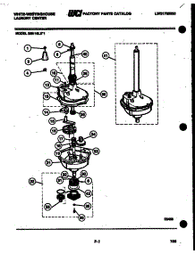 07 - Transmission Parts parts for Frigidaire Washer Dryer Combo SM115LXD1 from AppliancePartsPros.com