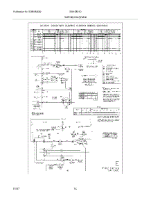 14 - Wiring Diagram parts for White Westinghouse Washer Dryer Combo SWXG831DS1 from AppliancePartsPros.com