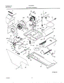 05 - Dry Mtr,Belt parts for White Westinghouse Washer Dryer Combo WLXG42REW1 from AppliancePartsPros.com