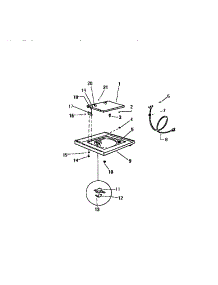 03 - Top Panel parts for Frigidaire Washer LA640JXW3 from AppliancePartsPros.com