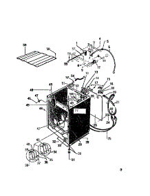 03 - Cabinet, Hoses parts for Frigidaire Washer LT250EXW2 from AppliancePartsPros.com