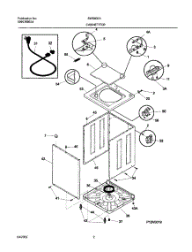 03 - Wshr Cab,Top parts for White Westinghouse Washer SWS933AS1 from AppliancePartsPros.com