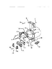09 - Counterweight Parts parts for Frigidaire Washer LT800JXH1 from AppliancePartsPros.com