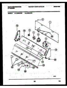 05 - Console And Control Parts parts for Frigidaire Washer LA650AXW2 from AppliancePartsPros.com
