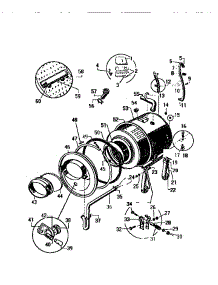 04 - Tubs parts for Frigidaire Washer LT250JXH1 from AppliancePartsPros.com