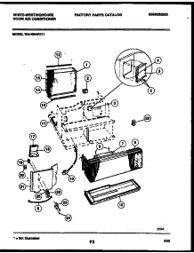 03 - System Parts parts for Frigidaire Air Conditioner WAH084P2T1 from AppliancePartsPros.com