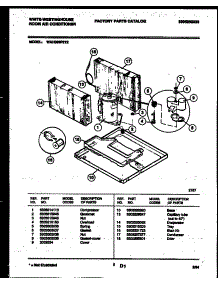 05 - System Parts parts for Frigidaire Air Conditioner WAH096P2T2 from AppliancePartsPros.com