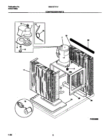 05 - Compressor Parts parts for Frigidaire Air Conditioner WAK107Y1V from AppliancePartsPros.com