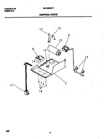 03 - Control Parts parts for Frigidaire Air Conditioner WAH096H2T1 from AppliancePartsPros.com
