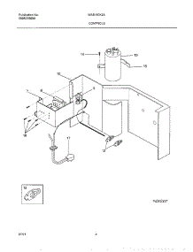 05 - Controls parts for White Westinghouse Air Conditioner WAS180K2A1 from AppliancePartsPros.com