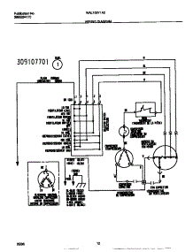 07 - Wiring Diagram parts for Frigidaire Air Conditioner WAL103Y1A2 from AppliancePartsPros.com