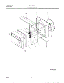 07 - Air Handling Parts parts for White Westinghouse Air Conditioner WAS180K2A1 from AppliancePartsPros.com