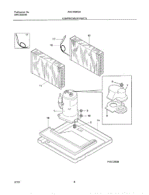 09 - Compressor Parts parts for White Westinghouse Air Conditioner WAS180K2A1 from AppliancePartsPros.com