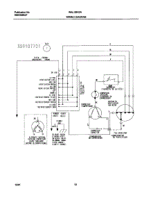 10 - Wiring Diagram parts for White Westinghouse Air Conditioner WAL126K2A1 from AppliancePartsPros.com