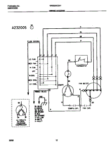 07 - Wiring Diagram parts for Frigidaire Air Conditioner WAS226G2A1 from AppliancePartsPros.com