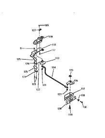 05 - Door Latch Assembly parts for Frigidaire Oven KB663GDM1 from AppliancePartsPros.com