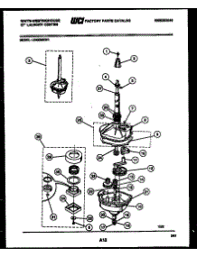 07 - Transmission Parts parts for Frigidaire Washer Dryer Combo LE400MXW1 from AppliancePartsPros.com