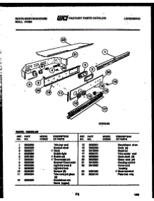 03 - Control Panel parts for Frigidaire Oven KB563LM0 from AppliancePartsPros.com
