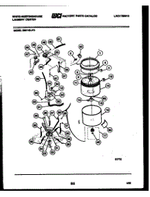 06 - Tubs, Water Valve And Lid Switch parts for Frigidaire Washer Dryer Combo SM115LXW2 from AppliancePartsPros.com