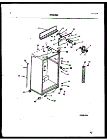 04 - Cabinet Parts parts for Frigidaire Refrigerator RT176NLD0 from AppliancePartsPros.com