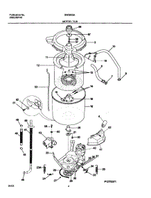 05 - Motor / Tub parts for White Westinghouse Washer SWS933AS2 from AppliancePartsPros.com