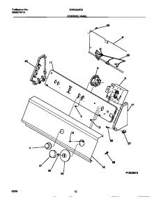 05 - Control Panel parts for Frigidaire Washer WWX223RBD3 from AppliancePartsPros.com