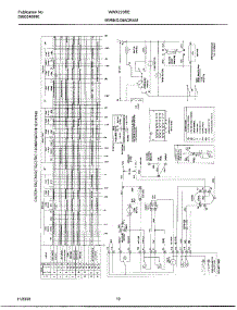 10 - Wiring Diagram parts for Frigidaire Washer WWX223RED1 from AppliancePartsPros.com