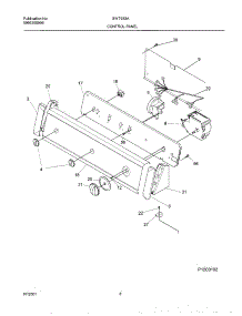09 - Control Panel parts for White Westinghouse Washer SWT933AQ0 from AppliancePartsPros.com