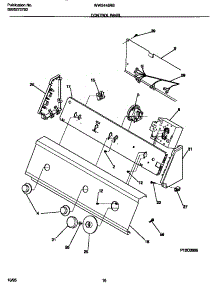 05 - Control Panel parts for Frigidaire Washer WWS445RBW2 from AppliancePartsPros.com