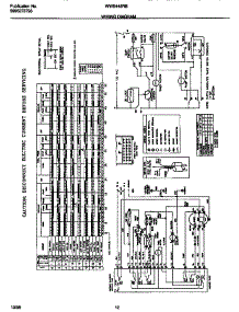 06 - Wiring Diagram parts for Frigidaire Washer WWS445RBW2 from AppliancePartsPros.com