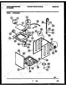 02 - Cabinet Parts parts for Frigidaire Washer WWX645JBS0 from AppliancePartsPros.com