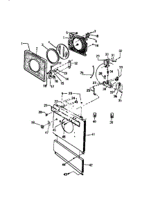 02 - Control Panel, Controls, Door parts for Frigidaire Washer FLS14B1D5 from AppliancePartsPros.com