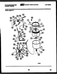 06 - Tubs, Water Valve And Lid Switch parts for Frigidaire Washer Dryer Combo SM230LXD2 from AppliancePartsPros.com