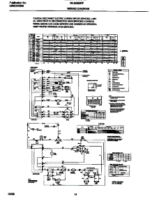 08 - 131780100 Wiring Diagram parts for Frigidaire Washer Dryer Combo WLSG62RFD0 from AppliancePartsPros.com