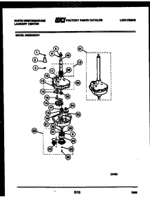 07 - Transmission Parts parts for Frigidaire Washer Dryer Combo SM230MXD1 from AppliancePartsPros.com