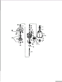 07 - Motor, Pump Assembly parts for Frigidaire Washer LA500EXH3 from AppliancePartsPros.com