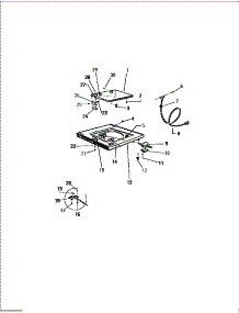 03 - Top Panel parts for Frigidaire Washer LA625EXH3 from AppliancePartsPros.com