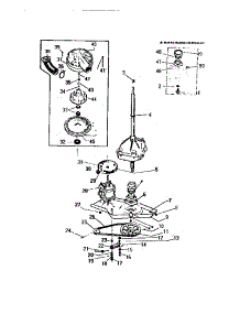 06 - Drive Motor & Pump Assembly parts for Frigidaire Washer LA650JXH3 from AppliancePartsPros.com