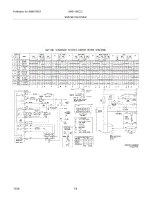 10 - Wiring Diagram parts for White Westinghouse Washer SWS1339CC2 from AppliancePartsPros.com