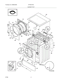 05 - Cabinet / Top parts for White Westinghouse Washer STF2940HS0 from AppliancePartsPros.com