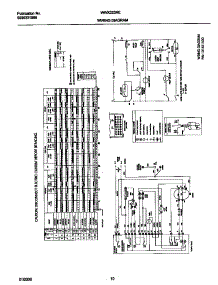 06 - 131821600 Wiring Diagram parts for Frigidaire Washer WWX223RED0 from AppliancePartsPros.com